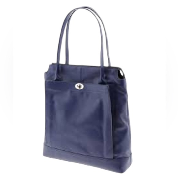 Banana Republic Leighton Black Leather Tote Shoulder Bag